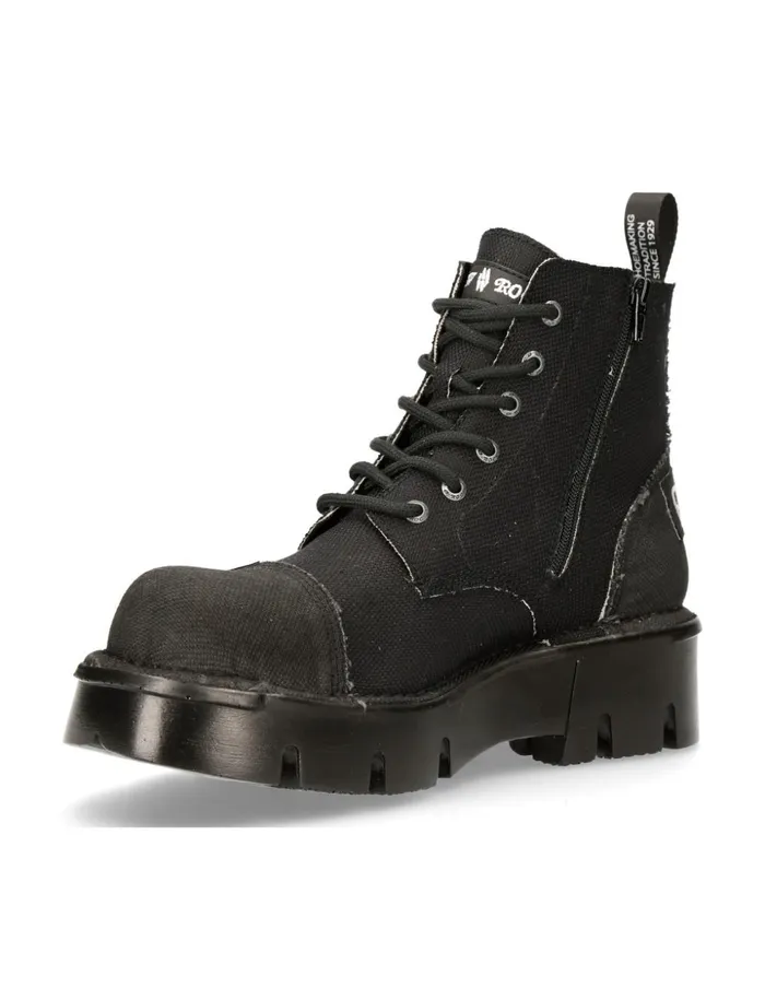Women Ankle Boot Metallic MMili210parcheC1 New Rock Military Women Ankle Boot Metallic MMili210parcheC1 New Rock Military