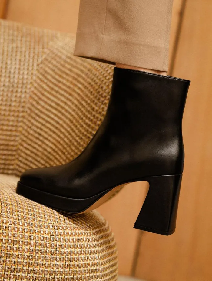Women Ankle Boots Bobbies Ins Passion Black