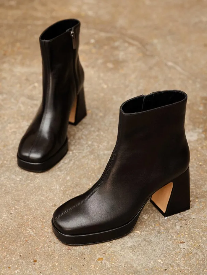 Women Ankle Boots Bobbies Ins Passion Black Women Ankle Boots Bobbies Ins Passion Black
