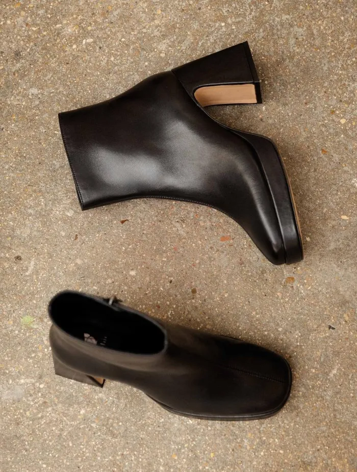 Women Ankle Boots Bobbies Ins Passion Black Women Ankle Boots Bobbies Ins Passion Black
