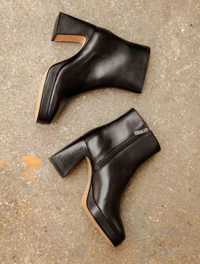 Women Ankle Boots Bobbies Ins Passion Black Women Ankle Boots Bobbies Ins Passion Black