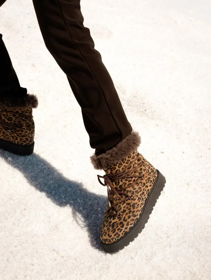 Women Ankle Boots Bobbies Kiruna Wild Leo
