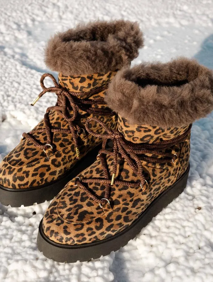 Women Ankle Boots Bobbies Kiruna Wild Leo Women Ankle Boots Bobbies Kiruna Wild Leo