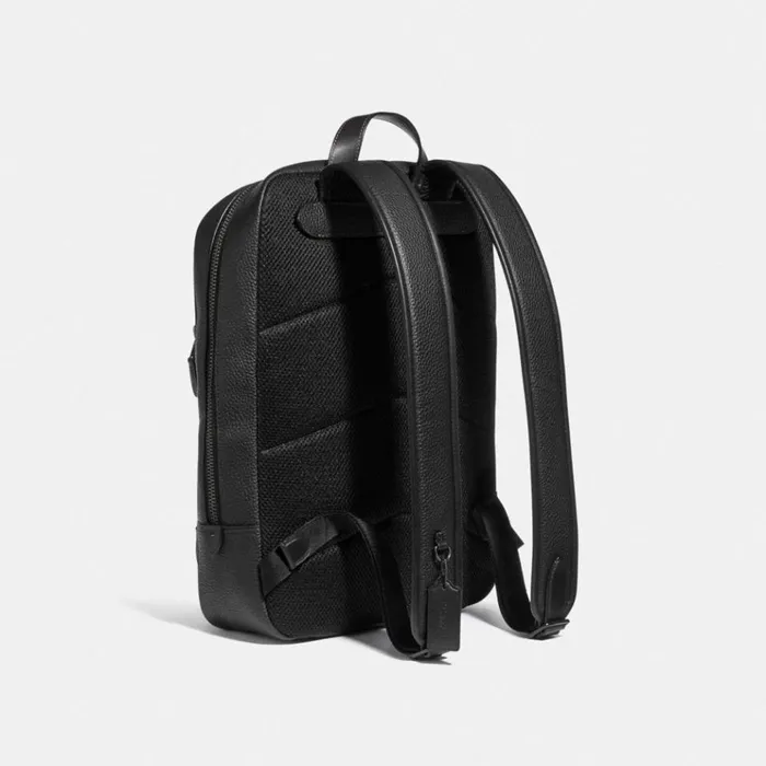 Women Backpacks Coach Gotham Backpack Black Copperblack