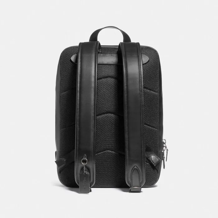 Women Backpacks Coach Gotham Backpack In Signature Canvas Black Coppercharcoalblack Women Backpacks Coach Gotham Backpack In Signature Canvas Black Coppercharcoalblack