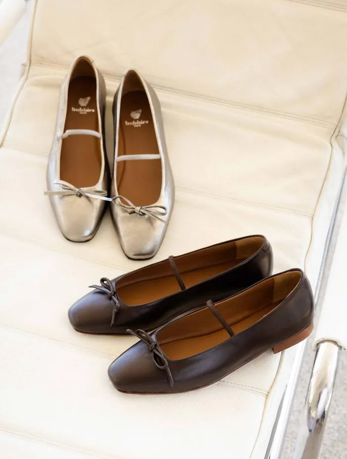 Women Ballet Flats Bobbies Kaa Ristretto Women Ballet Flats Bobbies Kaa Ristretto