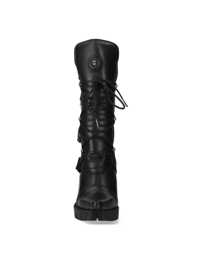 Women Boot Black New M9373S13 New Rock Boots Women Boot Black New M9373S13 New Rock Boots