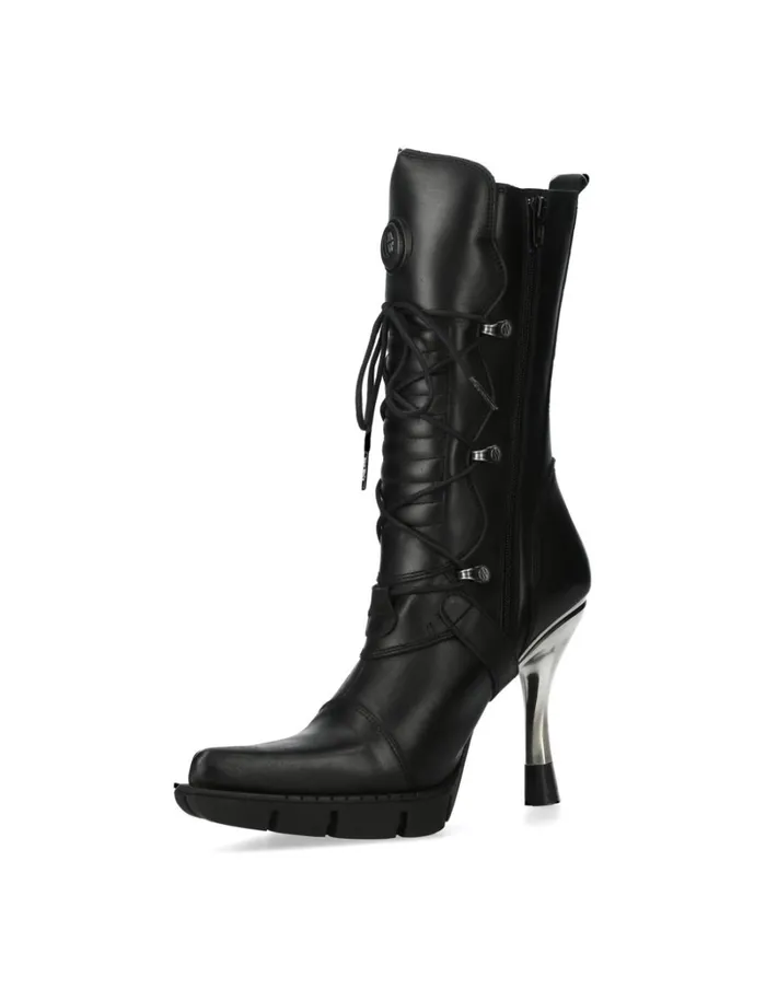 Women Boot Black New M9373S13 New Rock Boots Women Boot Black New M9373S13 New Rock Boots