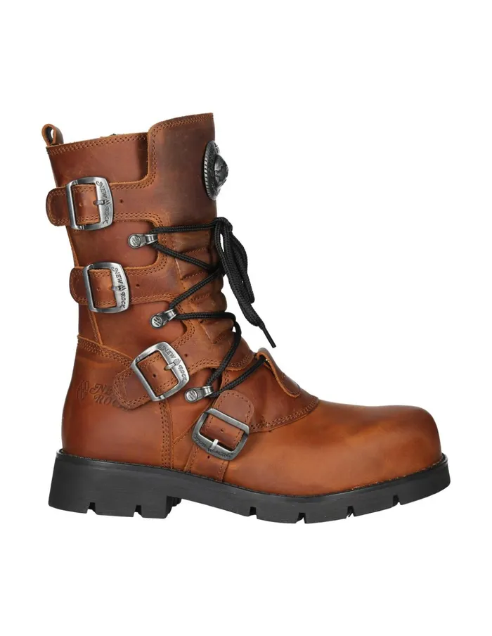 Women Boot Black Ranger MRanger373S2 New Rock Military Women Boot Black Ranger MRanger373S2 New Rock Military