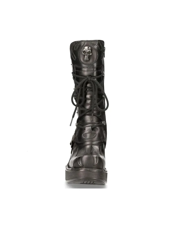 Women Boot Metallic M8591C2 New Rock Boots Women Boot Metallic M8591C2 New Rock Boots