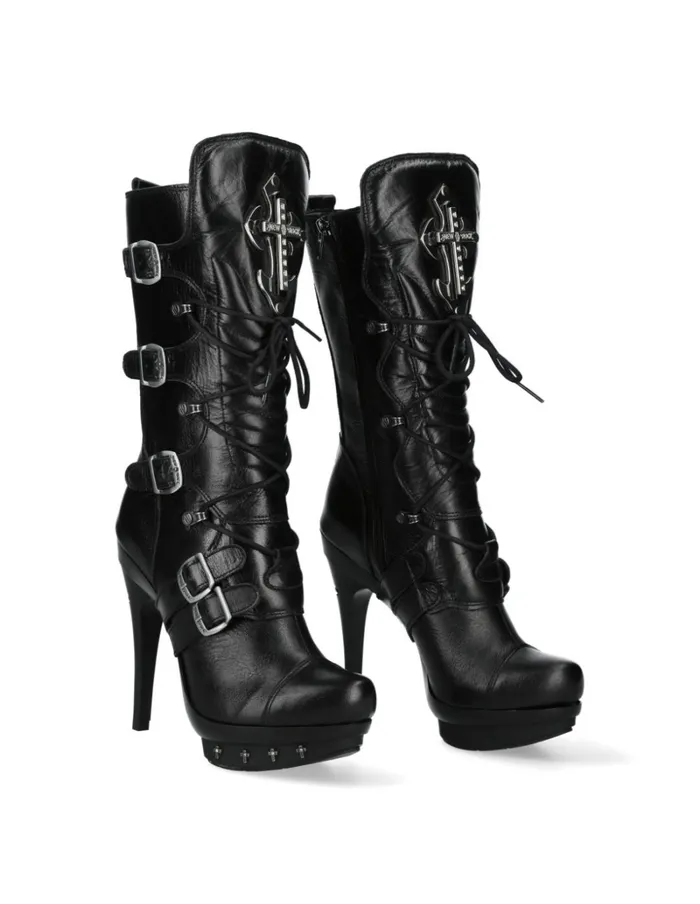 Women Boot Punk MPunk061S1 New Rock High Heels