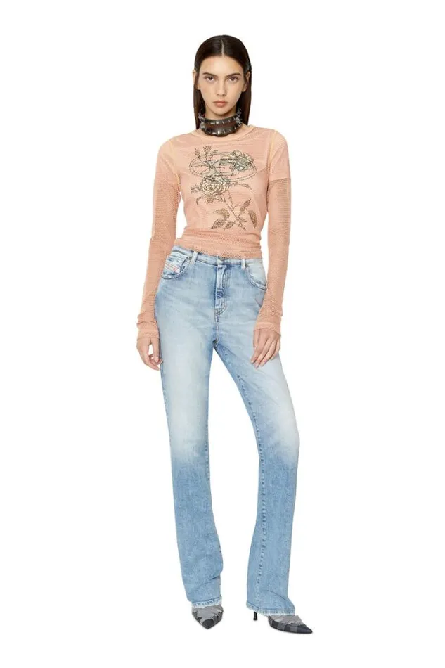 Women Bootcut And Flare Jeans 2003 DEscription 09e67 Medium Blue Diesel Straight Women Bootcut And Flare Jeans 2003 DEscription 09e67 Medium Blue Diesel Straight