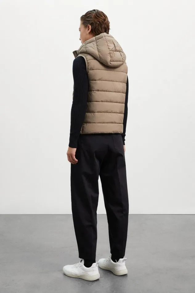 Women Brown Aoraki Vest Ecoalf Vests