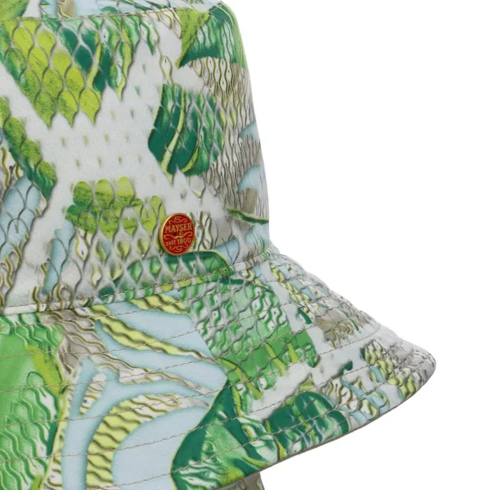 Women Bucket Hats Mayser AntiRain Bucket Reversible Hat Green Women Bucket Hats Mayser AntiRain Bucket Reversible Hat Green