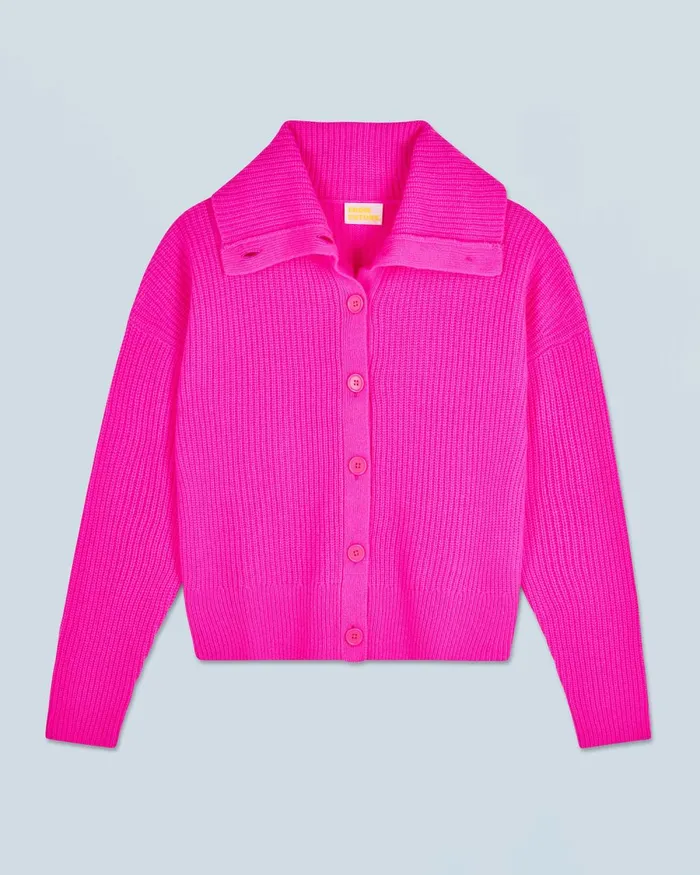 Women Cashmere Cardigans From Future Cardigan Sweater Utopic Pink