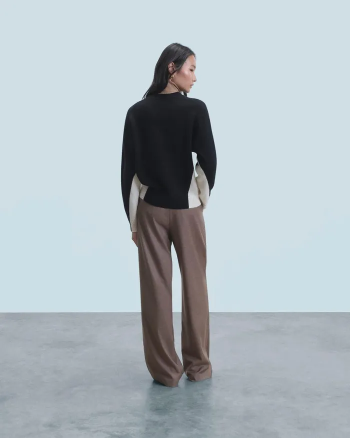 Women Cashmere Sweaters From Future Crewneck Sweater Black