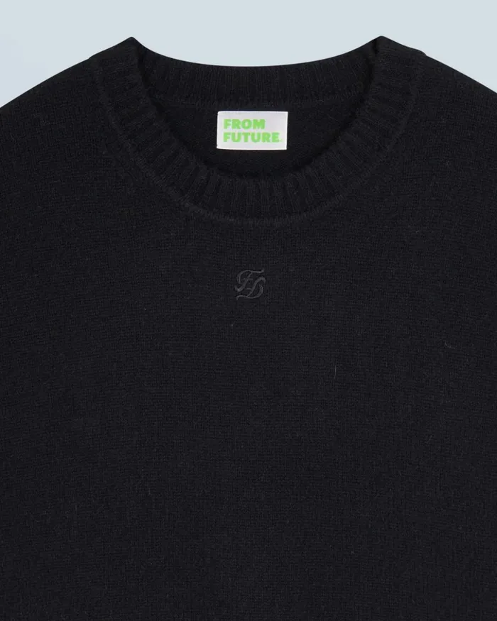 Women Cashmere Sweaters From Future Crewneck Sweater Black