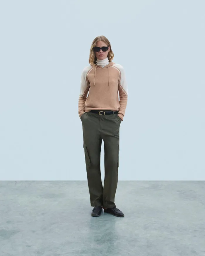Women Cashmere Sweaters From Future Hoodie Sweater Camel