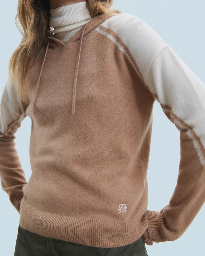 Women Cashmere Sweaters From Future Hoodie Sweater Camel
