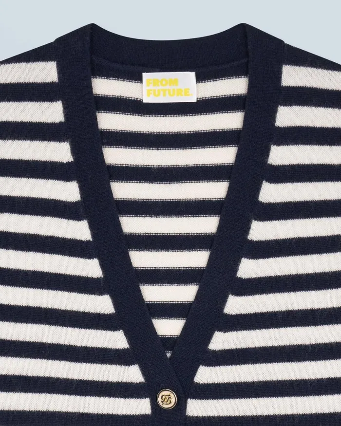 Women Cashmere Sweaters From Future Sleeveless Sweater Navy