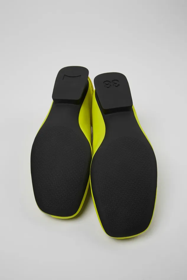 Women Casi Myra Yellow Leather Ballerinas Camper Ballerinas Women Casi Myra Yellow Leather Ballerinas Camper Ballerinas