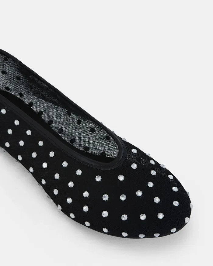Women Casuals NOVO Shoes CODA BLACK Ballet Flats