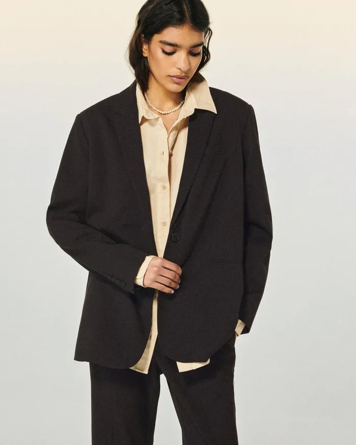 Women Coats and Jackets From Future Blazer Jacket Black