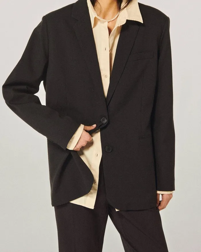 Women Coats and Jackets From Future Blazer Jacket Black