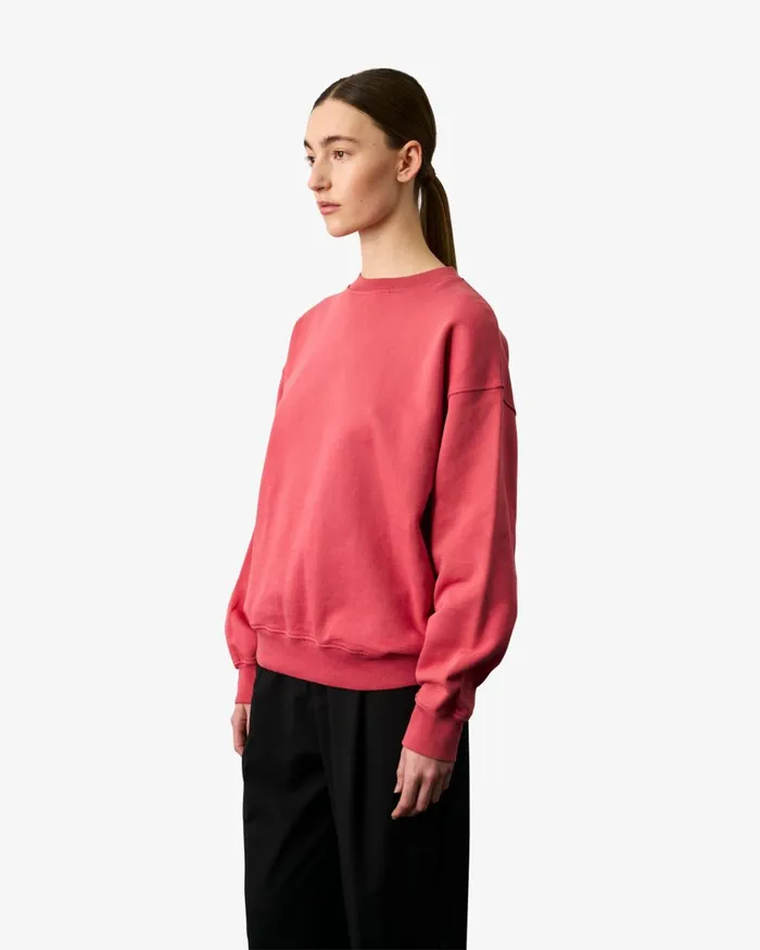 Women Crewneck Sweatshirts Colorful Standard Organic Oversized Crew Neptune Blue