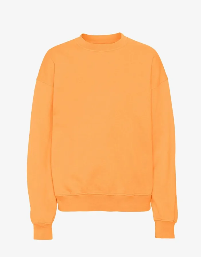 Women Crewneck Sweatshirts Colorful Standard Organic Oversized Crew Sandstone Orange Women Crewneck Sweatshirts Colorful Standard Organic Oversized Crew Sandstone Orange