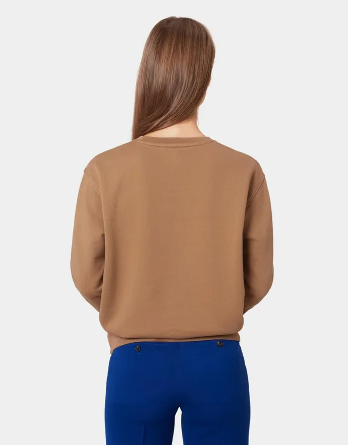 Women Crewneck Sweatshirts Colorful Standard Women Classic Organic Crew Ocean Green