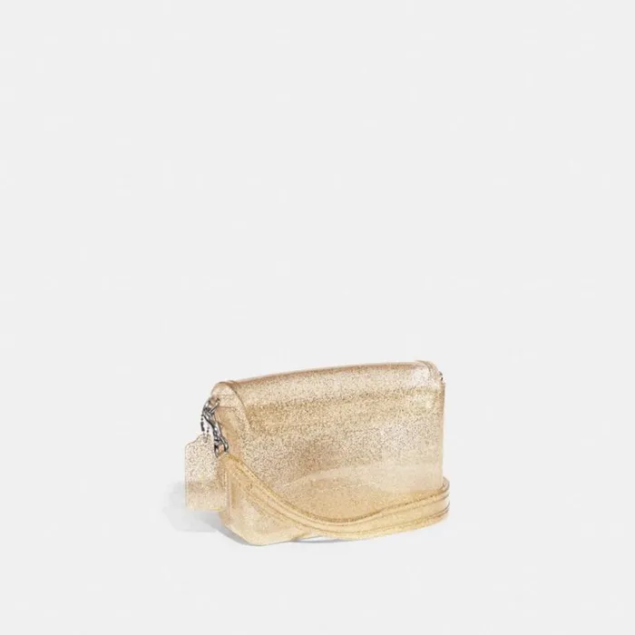 Women Crossbody Bags Coach Jelly Tabby Silvergold
