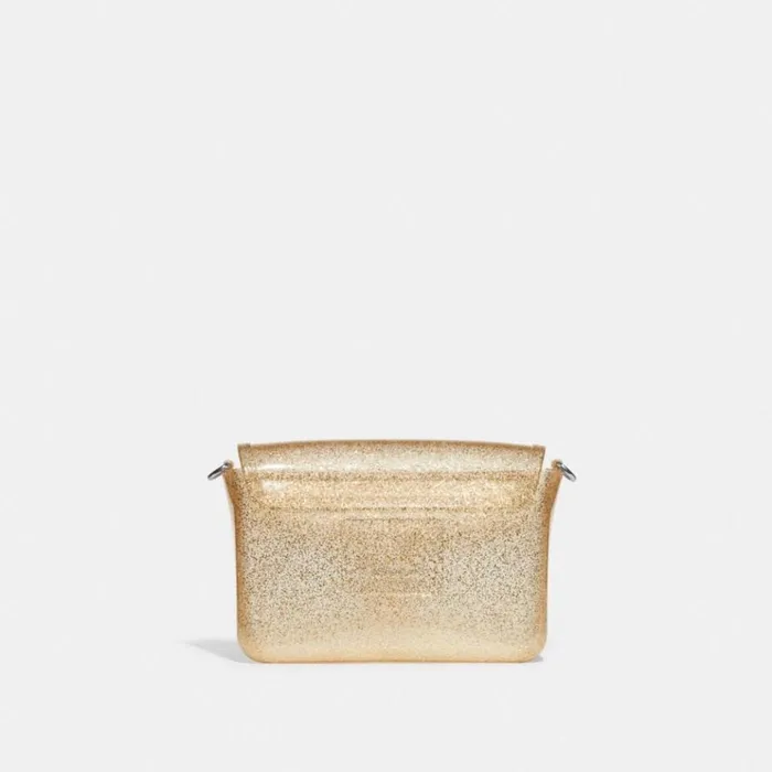Women Crossbody Bags Coach Jelly Tabby Silvergold