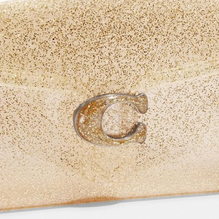 Women Crossbody Bags Coach Jelly Tabby Silvergold