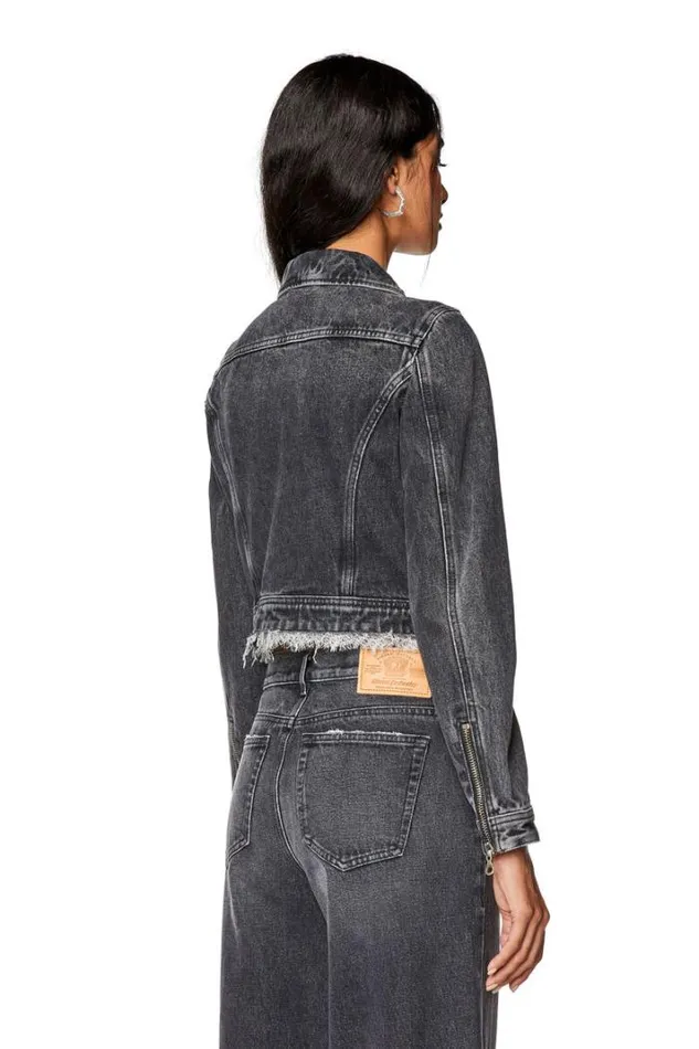 Women DeSlimmyZS Black Diesel Outerwear And Jackets Women DeSlimmyZS Black Diesel Outerwear And Jackets