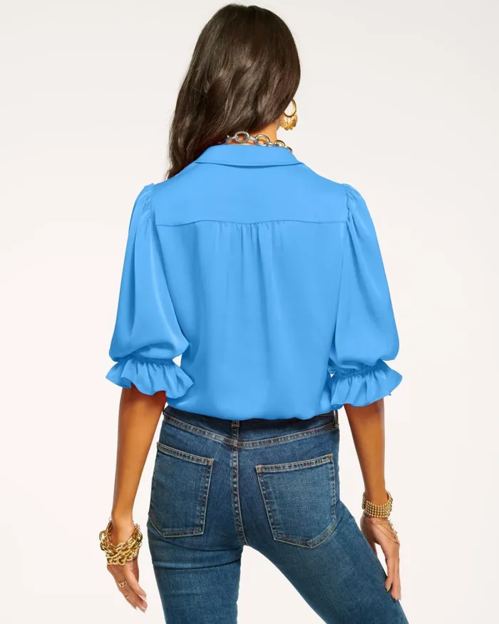 Women Dina Button Down Bodysuit Cabernet Ramy Brook Tops Women Dina Button Down Bodysuit Cabernet Ramy Brook Tops