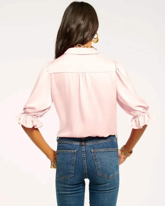 Women Dina Button Down Bodysuit Red Swirl Ramy Brook Tops Women Dina Button Down Bodysuit Red Swirl Ramy Brook Tops