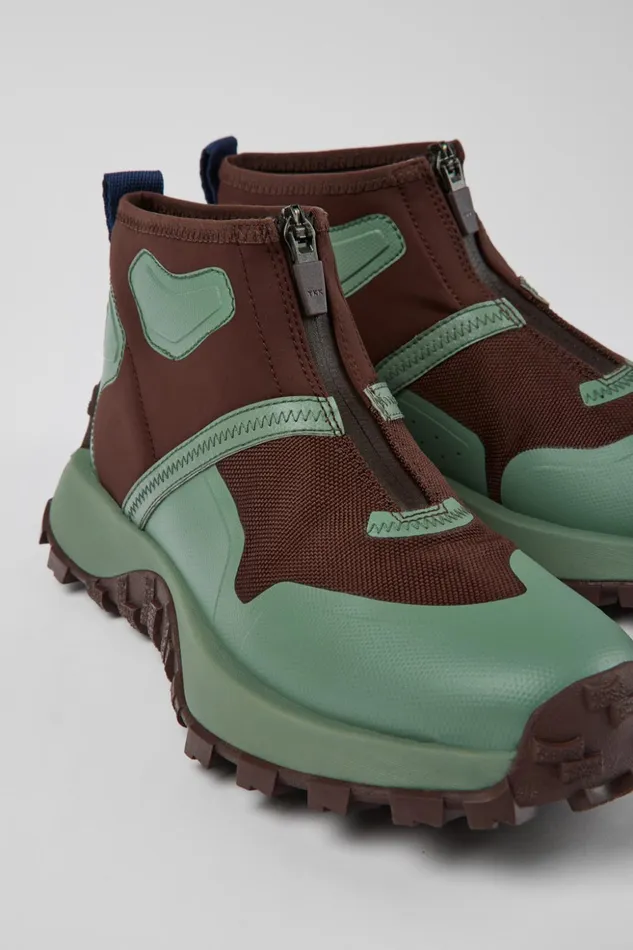 Women Drift Trail VIBRAM Multicolored Recycled PET Ankle Boots Camper Sneakers