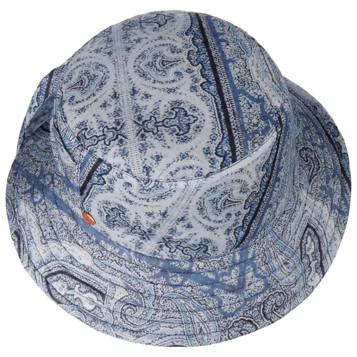 Women Floppy Hats Mayser Malu Paisley Reversible Hat Dark Blue Women Floppy Hats Mayser Malu Paisley Reversible Hat Dark Blue
