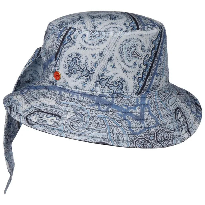 Women Floppy Hats Mayser Malu Paisley Reversible Hat Dark Blue Women Floppy Hats Mayser Malu Paisley Reversible Hat Dark Blue