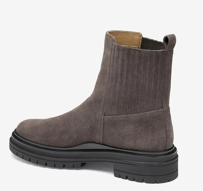 Women Gianna Gore Boot Dark Gray Suede JohnstonandMurphy Boots and Booties Women Gianna Gore Boot Dark Gray Suede JohnstonandMurphy Boots and Booties