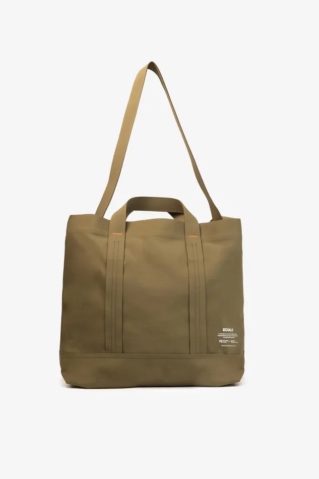 Women Green Bonded Shopper L Ecoalf Handbags
