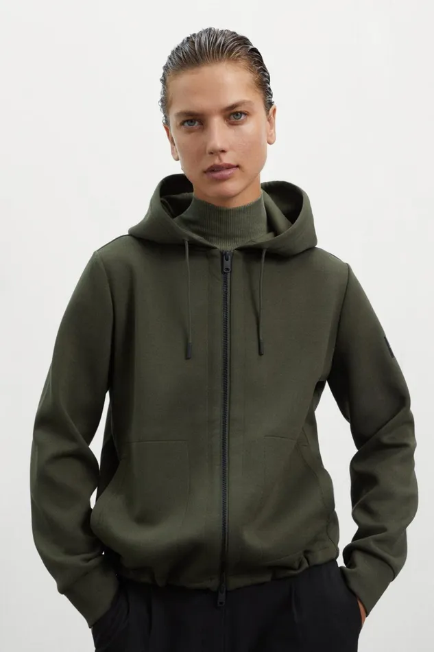 Women Green Bray Sweatshirt Ecoalf Sweatshirts