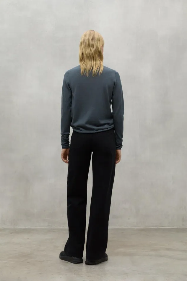 Women Green Faya Turtleneck Jumper Ecoalf Knitwear