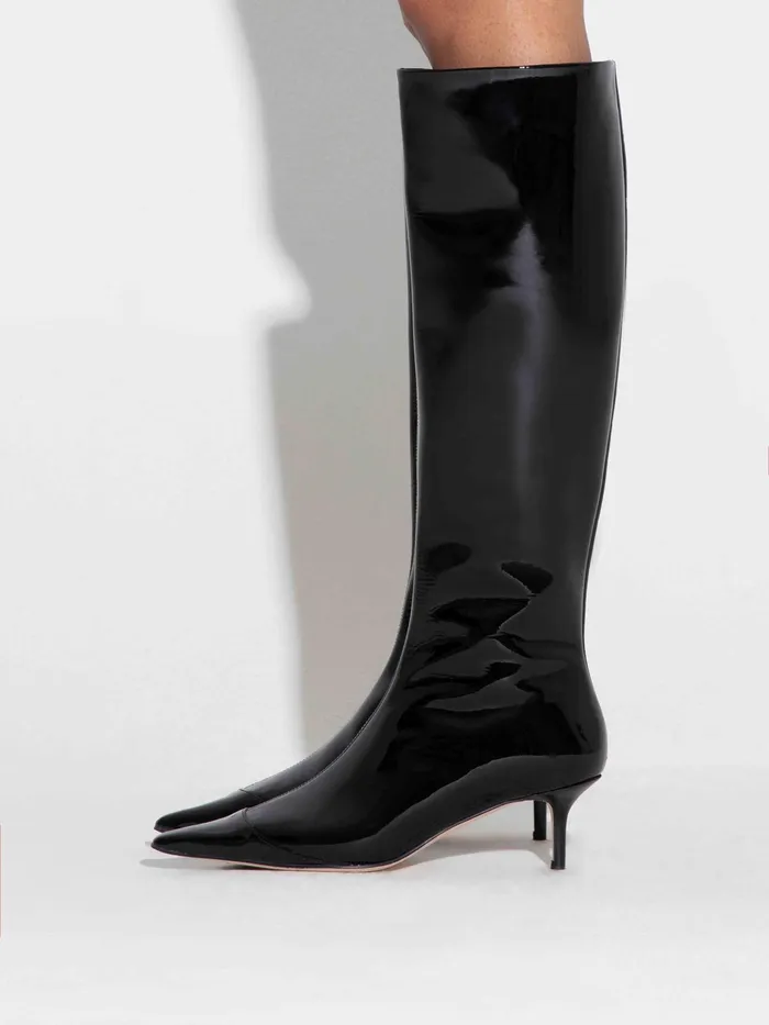 Women Harper Leather KneeHigh Boots Aeyde KneeHigh Boots