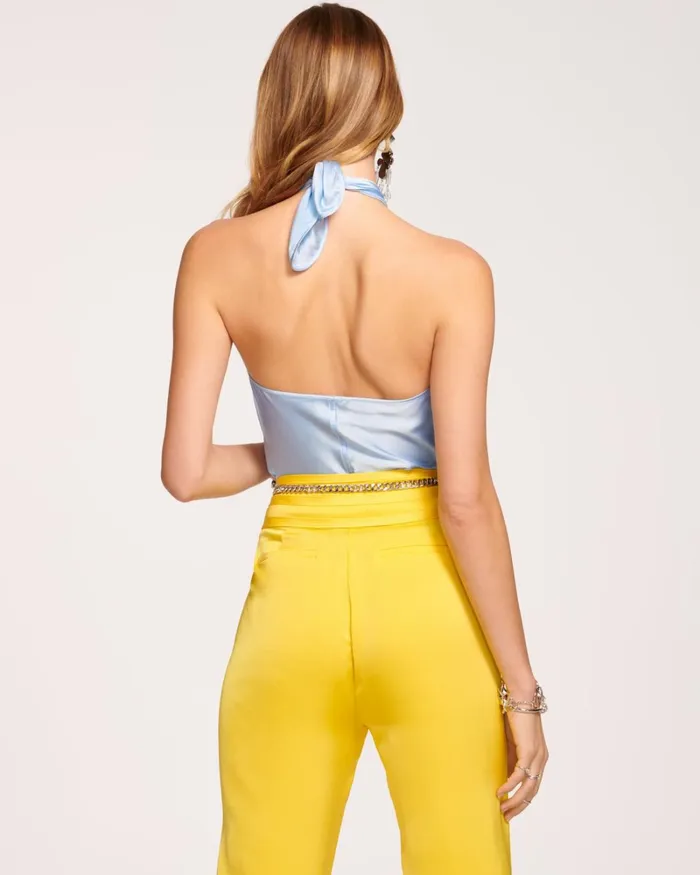 Women Harriet Halter Tank Top Bright Amethyst Ramy Brook Tops Women Harriet Halter Tank Top Bright Amethyst Ramy Brook Tops