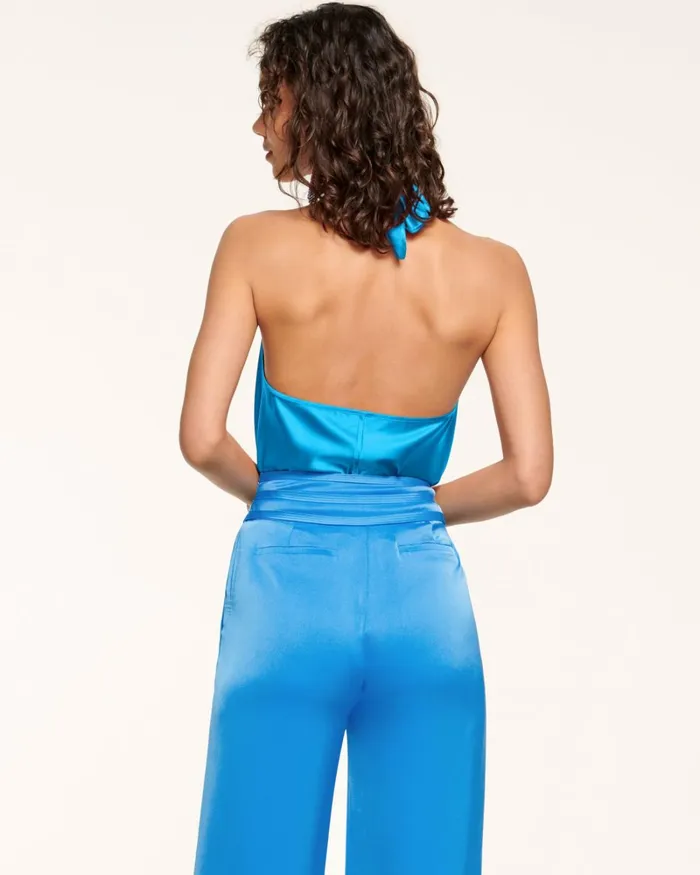 Women Harriet Halter Tank Top Bright Amethyst Ramy Brook Tops Women Harriet Halter Tank Top Bright Amethyst Ramy Brook Tops