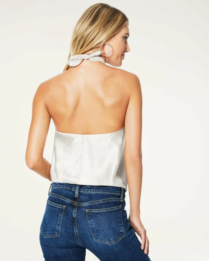 Women Harriet Halter Tank Top Bright Amethyst Ramy Brook Tops Women Harriet Halter Tank Top Bright Amethyst Ramy Brook Tops