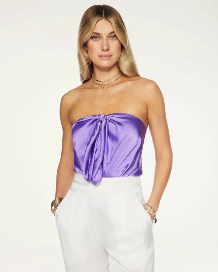 Women Harriet Halter Tank Top Bright Amethyst Ramy Brook Tops Women Harriet Halter Tank Top Bright Amethyst Ramy Brook Tops