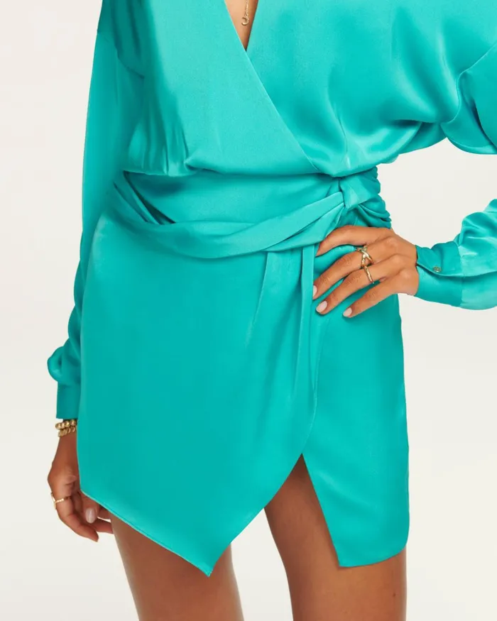 Women Jaymie Wrap Mini Dress Black Ramy Brook Dresses Women Jaymie Wrap Mini Dress Black Ramy Brook Dresses